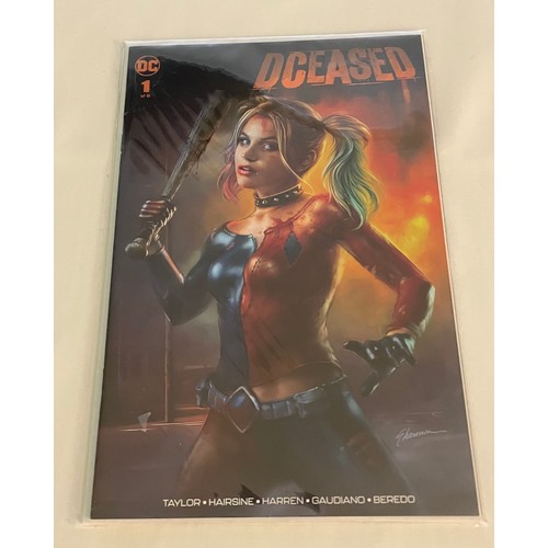 67 - DCEASED #1 and  #2 - Shannon Maer Trade Dress Variants, 1st Prints, New/NM, Bagged and Boarded. DC C... 