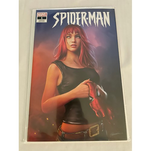 68 - Spider-man #1 - Shannon Maer Mary Jane Trade Variant, New/NM, Bagged and Boarded. Marvel Comics.