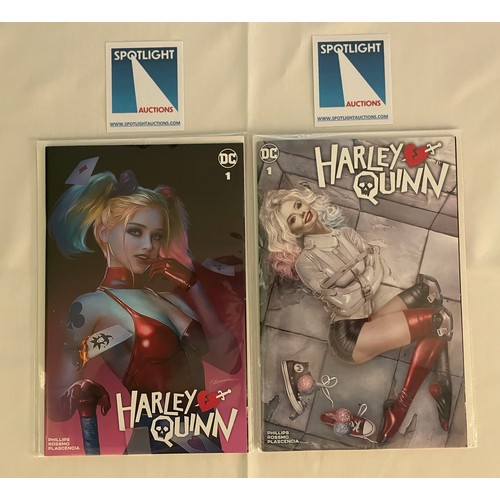 70 - Harley Quinn #1 -  2 x Trade Dress Variants, 1 x Shannon Maer Trade Dress Variant Ltd to 3000, 1 x N... 