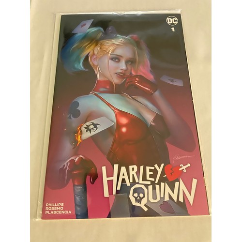 70 - Harley Quinn #1 -  2 x Trade Dress Variants, 1 x Shannon Maer Trade Dress Variant Ltd to 3000, 1 x N... 