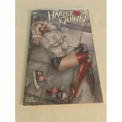 70 - Harley Quinn #1 -  2 x Trade Dress Variants, 1 x Shannon Maer Trade Dress Variant Ltd to 3000, 1 x N... 