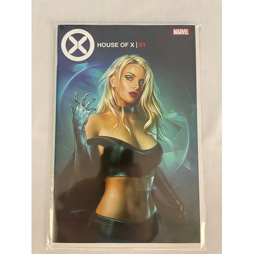 73 - House of X #1 - Shannon Maer Trade Dress Emma Frost Variant (2019), Ltd to 3000, NM/New, Bagged and ... 