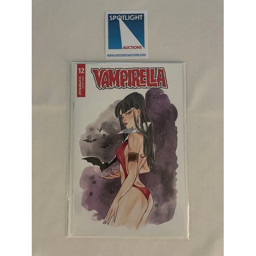 74 - Vampirella #12 - Peach Momoko Exclusive Trade Dress Variant Comic (2020) Ltd to 750, New/NM, Dynamit... 