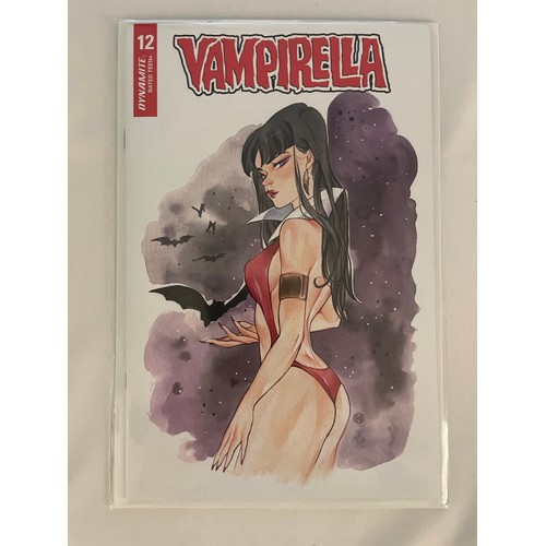 74 - Vampirella #12 - Peach Momoko Exclusive Trade Dress Variant Comic (2020) Ltd to 750, New/NM, Dynamit... 