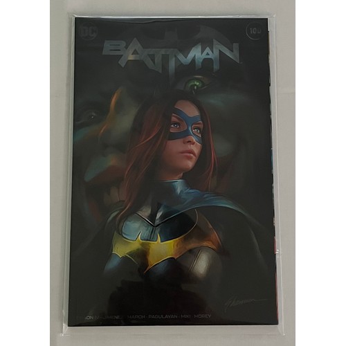 76 - Batman #100 Shannon Maer Batgirl cover Trade Dress + Virgin Variant set. Trade dress Limited to 2000... 