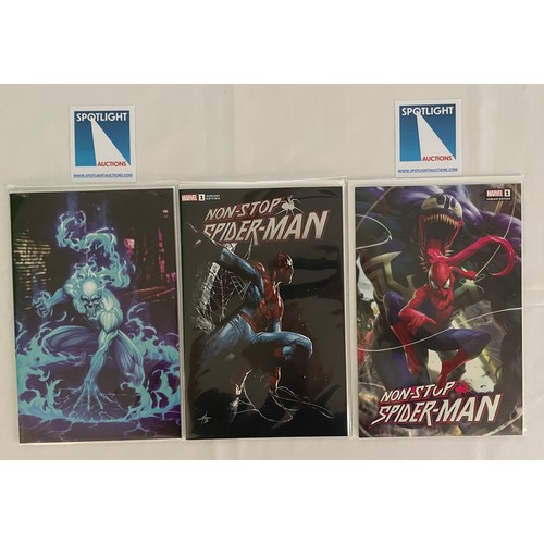 78 - Non-Stop Spider-Man #1 Variant collection 3 x Comics featuring :                    1. Sabine Rich S... 