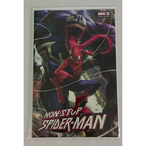 78 - Non-Stop Spider-Man #1 Variant collection 3 x Comics featuring :                    1. Sabine Rich S... 