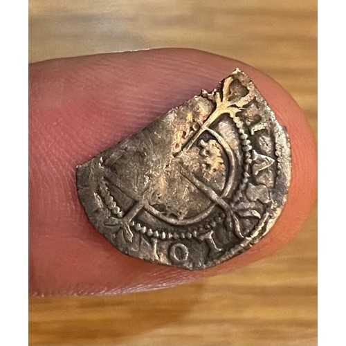 233 - British Historical Coin - Henry VIII (1509 - 1547) Clipped Groat, London Mint. Assessed by coin coll... 