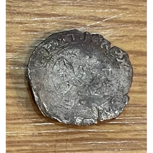 234 - British Historical Coin - Charles I Tower Mint Half Groat.  Assessed by coin collector as Fair condi... 