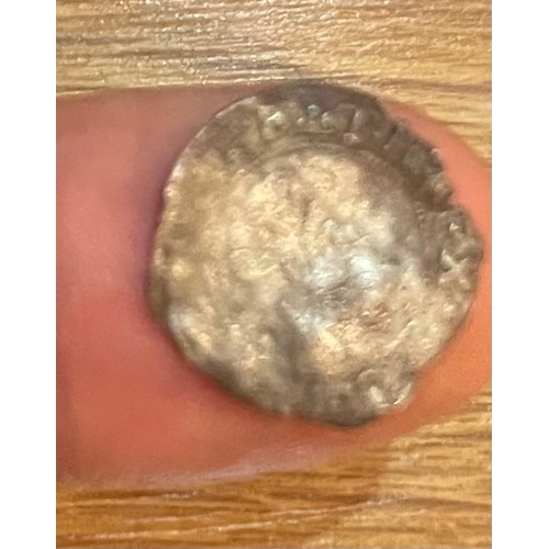 234 - British Historical Coin - Charles I Tower Mint Half Groat.  Assessed by coin collector as Fair condi... 