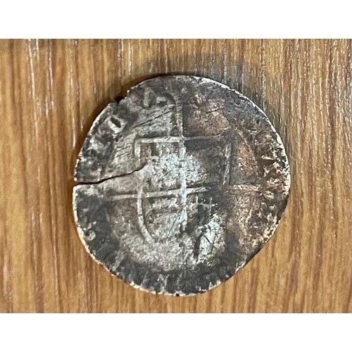 237 - BrItish Historical Coins - 2 x Tudor coins. One Groat and one clipped small coin. Assessed by coin c... 