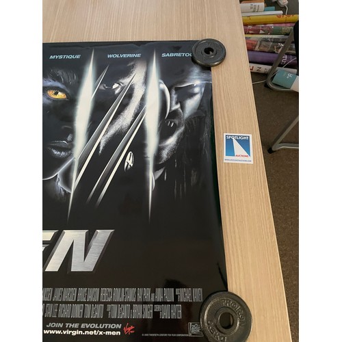 223 - X-Men (2000) Original UK Quad Cinema Movie  Poster, 30