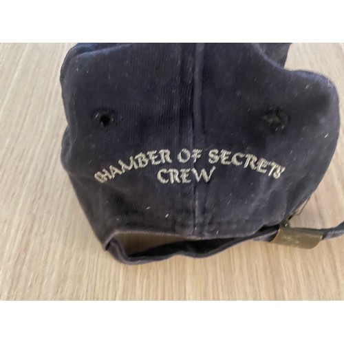 225 - Harry Potter Chamber of Secrets Crew Cap. This is a limited edition Baseball Cap given to crew on th... 