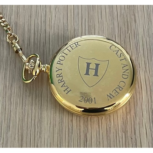 226 - Harry Potter and The Philosphers Stone (2001) - Cast and Crew Pocket Watch. This is a full hunter po... 