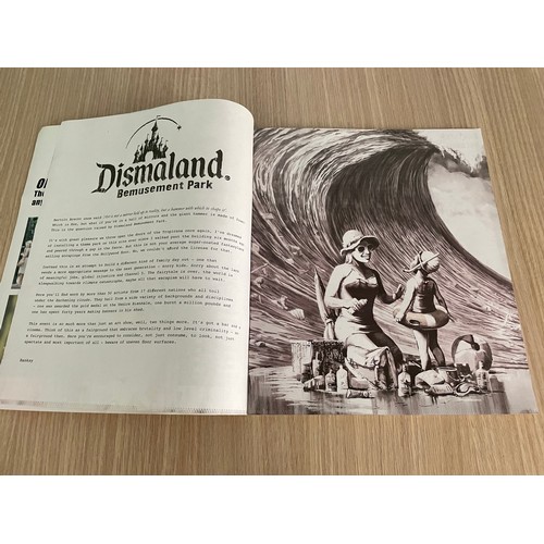 228 - Banksy Dismaland Bemusement Park Official Souvenir Programme , Held at Weston Super Mare in 2015. Bo... 