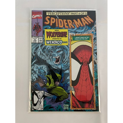 264 - Spider-Man #8 - 12 (1991) Todd Macfarlane, 5 comics - Complete 'Perceptions' set . Mint Condition, B... 