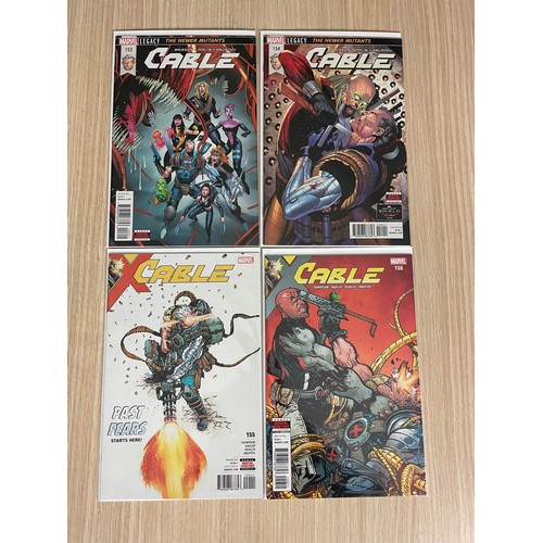 298 - Cable Vol 3 Complete Set (2017 - 2018) features #1 - 5 then reverts to legacy numbering #150 - 159.#... 