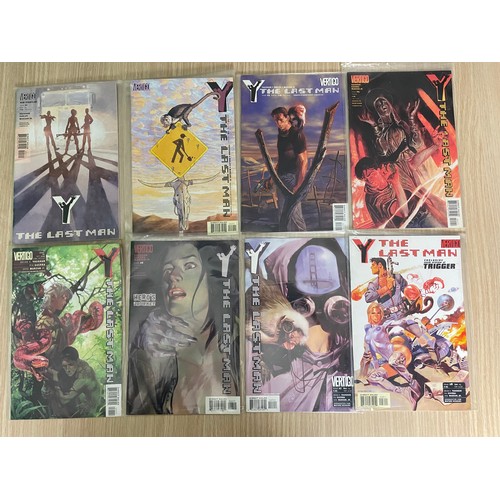 340 - Y: The Last Man - Complete set. 55 Comics + Graphic Novel/TPB.
Lot comprises of Graphic Novel #1 whi... 