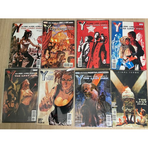 340 - Y: The Last Man - Complete set. 55 Comics + Graphic Novel/TPB.
Lot comprises of Graphic Novel #1 whi... 