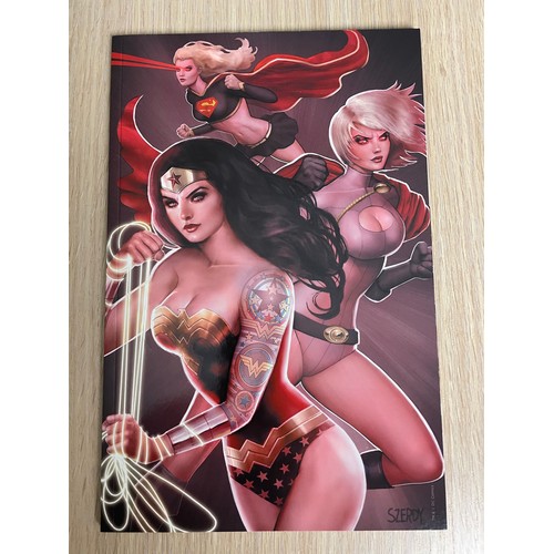 341 - Tales From The Dark Universe: Infinite Crisis #1 2 x Nathan Szerdy Variant Covers featuring Trade Dr... 