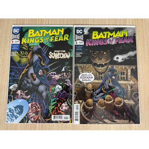 Batman Kings of Fear #1-6 Complete Set Run DC Universe Mini-Series. All NM  Condition, All Bagged & B