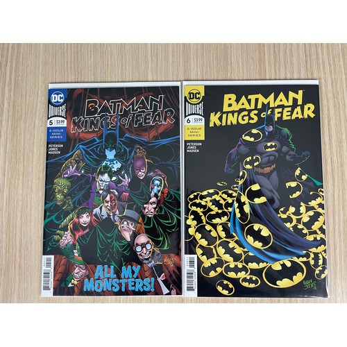 309 - Batman Kings of Fear #1-6 Complete Set Run DC Universe Mini-Series. All NM Condition, All Bagged & B... 