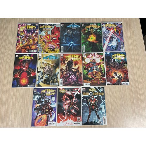 311 - Infinity Countdown + Infinity Wars + Infinity Warps - Marvel Comic Collection. 13 Books in total.  I... 