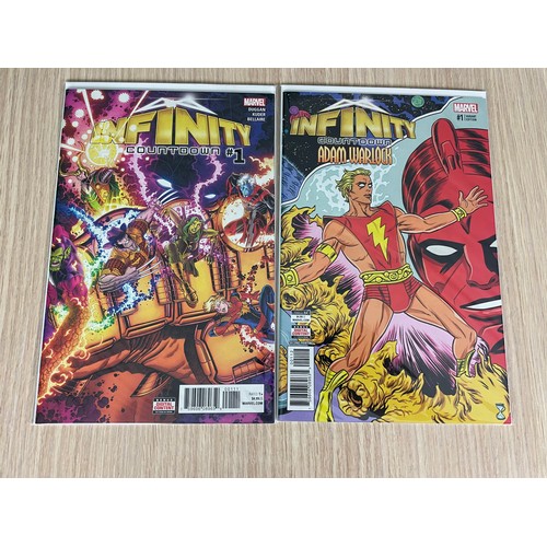 311 - Infinity Countdown + Infinity Wars + Infinity Warps - Marvel Comic Collection. 13 Books in total.  I... 