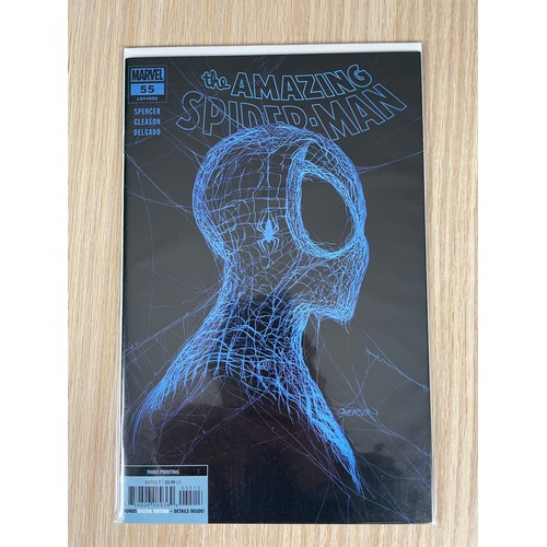 315 - Amazing Spider-Man #55 Patrick Gleason Webhead Variant Set. 1st, 2nd and 3rd Prints. Rare set. Marve... 