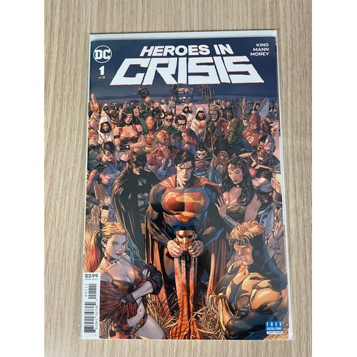 316 - HEROES IN CRISIS #1-9 (Tom King/Clay Mann) Complete Set DC Comics 2018 1st Prints. All  NM Condition... 