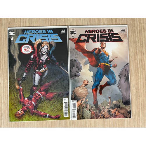 316 - HEROES IN CRISIS #1-9 (Tom King/Clay Mann) Complete Set DC Comics 2018 1st Prints. All  NM Condition... 