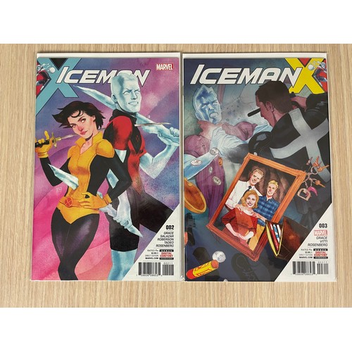 320 - Iceman #1-11 Complete Comic Lot Run Set Marvel Comic Collection 2017. X-Men. All NM Condition. All B... 