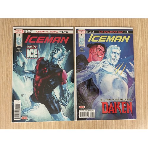 320 - Iceman #1-11 Complete Comic Lot Run Set Marvel Comic Collection 2017. X-Men. All NM Condition. All B... 