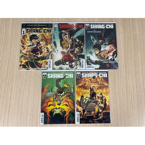 322 - Shang-Chi 1-5 Complete Marvel Comic Lot Run Set Yang Collection. All NM Condition. All Bagged & Boar... 