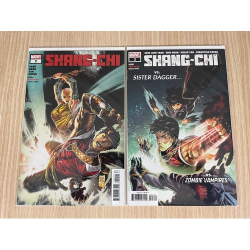 322 - Shang-Chi 1-5 Complete Marvel Comic Lot Run Set Yang Collection. All NM Condition. All Bagged & Boar... 