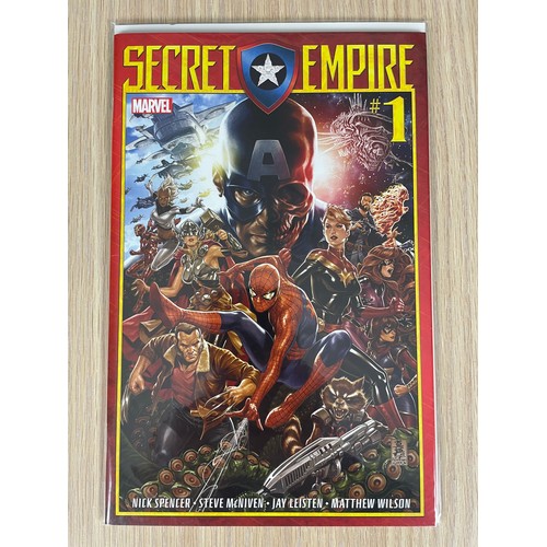 323 - Marvel Secret Empire Complete Set #0-10 + Omega + FCBD + Spotlight. First Prints. 14 comics in total... 