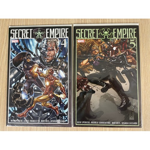 323 - Marvel Secret Empire Complete Set #0-10 + Omega + FCBD + Spotlight. First Prints. 14 comics in total... 