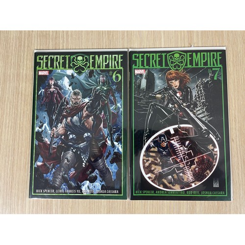 323 - Marvel Secret Empire Complete Set #0-10 + Omega + FCBD + Spotlight. First Prints. 14 comics in total... 