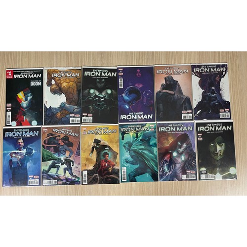 324 - Infamous Iron Man #1-12 (Marvel Comics) COMPLETE SET. Iron man/Dr Doom. First AI Ironman. Marvel Com... 