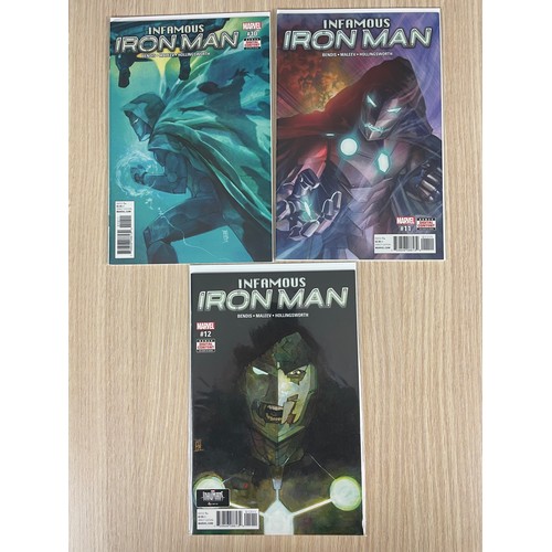 324 - Infamous Iron Man #1-12 (Marvel Comics) COMPLETE SET. Iron man/Dr Doom. First AI Ironman. Marvel Com... 