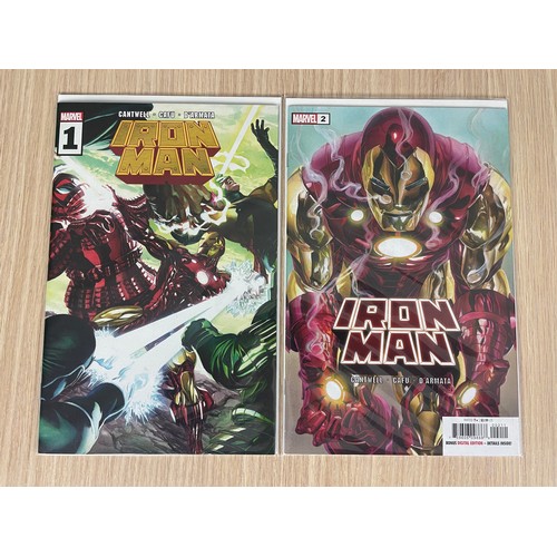 326 - Iron Man (2020) #1-8. All NM Condition. All Bagged & Boarded. Marvel Comics.