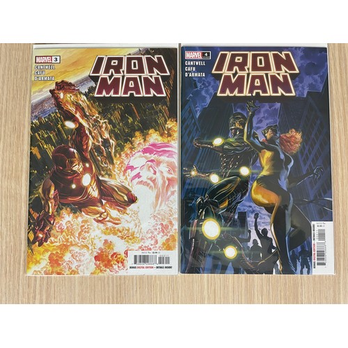 326 - Iron Man (2020) #1-8. All NM Condition. All Bagged & Boarded. Marvel Comics.