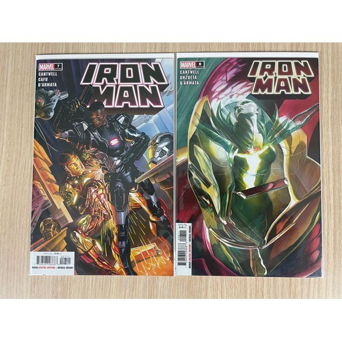 326 - Iron Man (2020) #1-8. All NM Condition. All Bagged & Boarded. Marvel Comics.