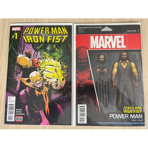 327 - Power Man and Iron Fist #1-15 + Christmas Annual. Complete Comic Lot Run Set. Marvel Defenders. Marv... 