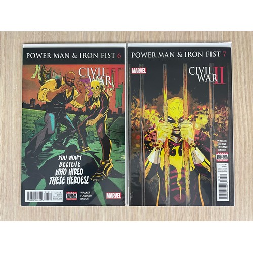 327 - Power Man and Iron Fist #1-15 + Christmas Annual. Complete Comic Lot Run Set. Marvel Defenders. Marv... 