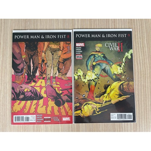 327 - Power Man and Iron Fist #1-15 + Christmas Annual. Complete Comic Lot Run Set. Marvel Defenders. Marv... 