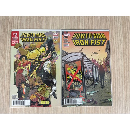 327 - Power Man and Iron Fist #1-15 + Christmas Annual. Complete Comic Lot Run Set. Marvel Defenders. Marv... 