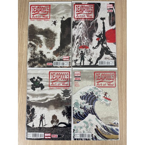 329 - Deadpool's Art of War #1 - 4 Complete set. Four issue limited series, Loose parody of Sun Tzu's 'Art... 