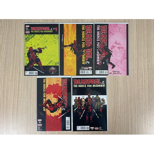 331 - Deadpool & The Mercs for Money - 2 complete comic sets Vol 1 #1 - 5 plus Vol 2 #1 - 6. Includes #1 H... 