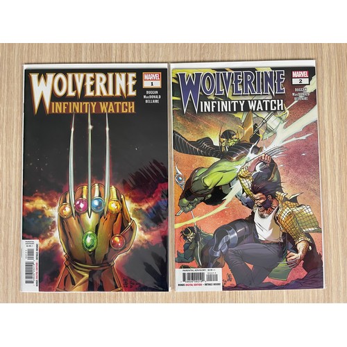 332 - 3 x Wolverine Complete runs. 17 comics in total comprising of:
Wolverine : Infinity Watch #1 - 5 (20... 